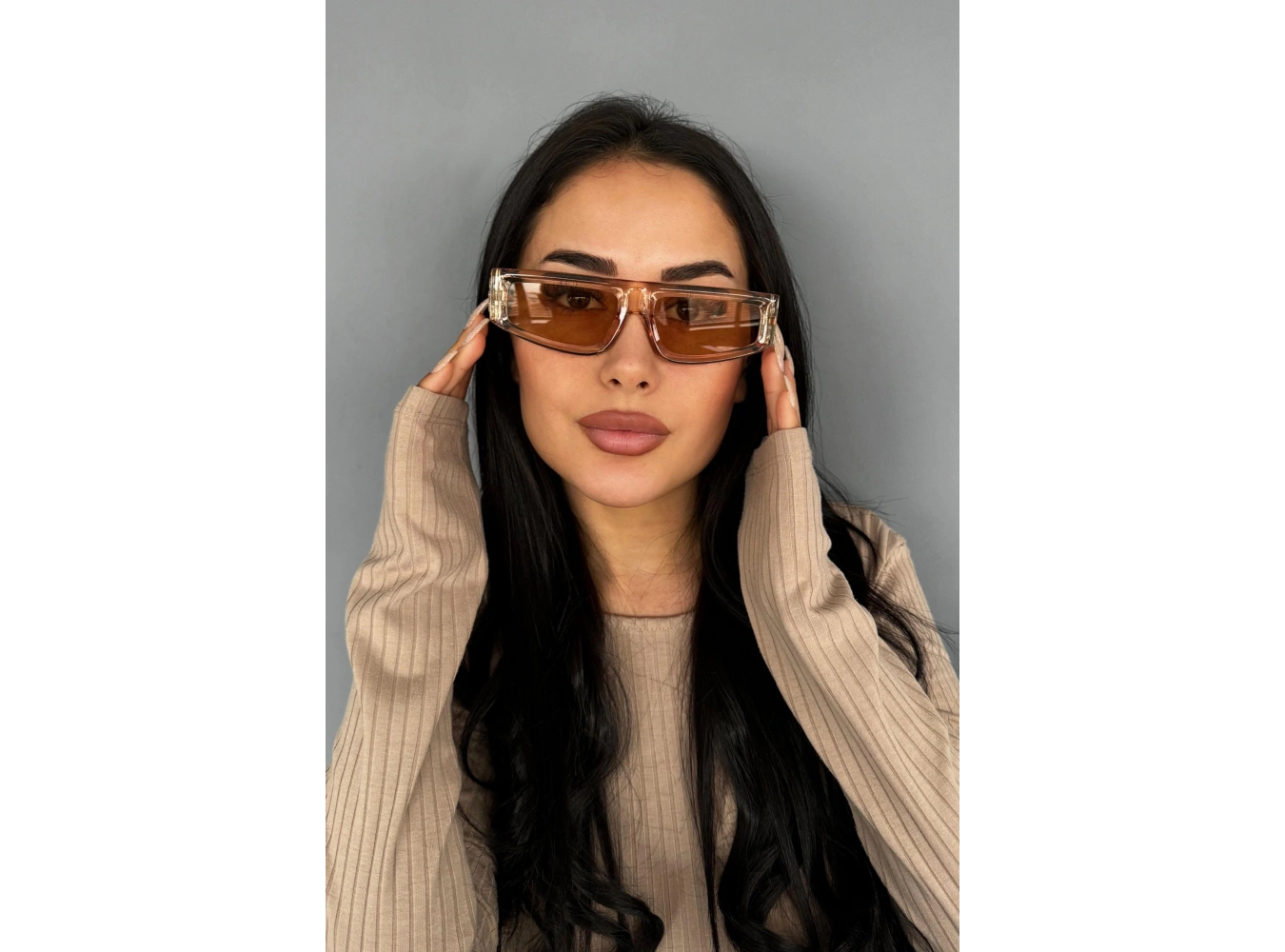 Pembe Renk Kadın Güneş Gözlüğü