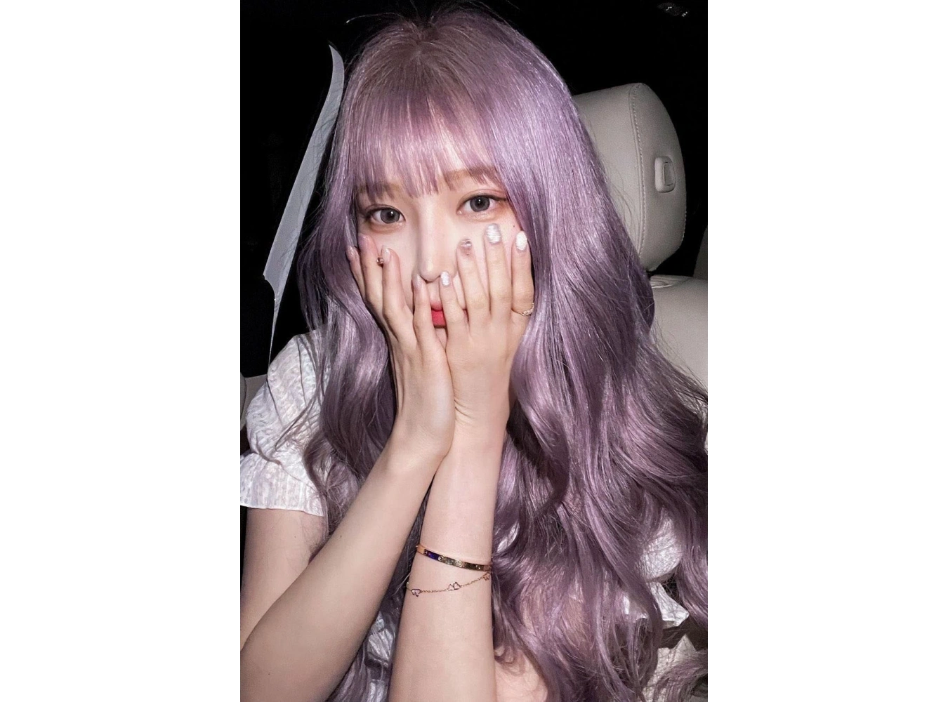 Pembe Renk Kahkül Detaylı Kıvırcık Premium Peruk