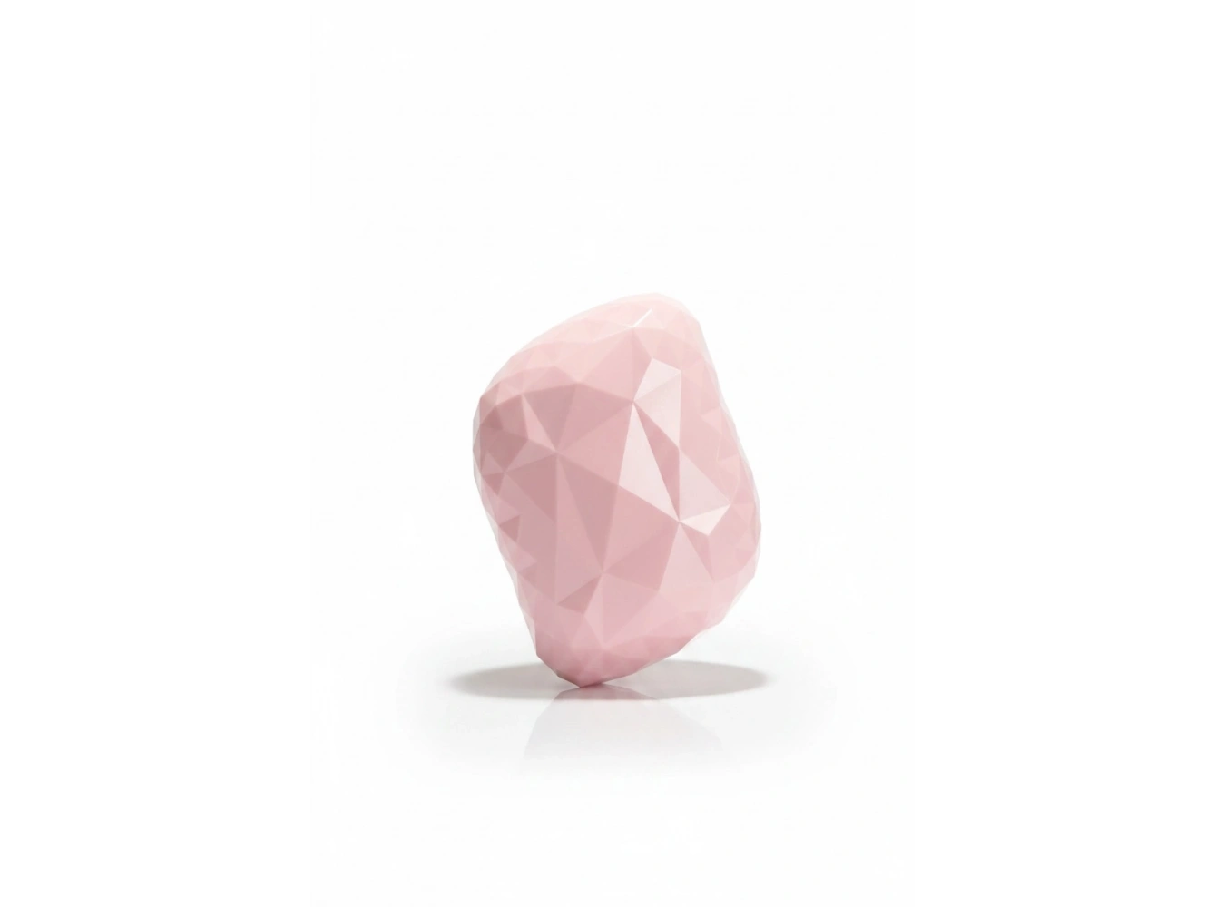 Pembe Renk Kapaklı Saç Tarama Fırçası/Tarak