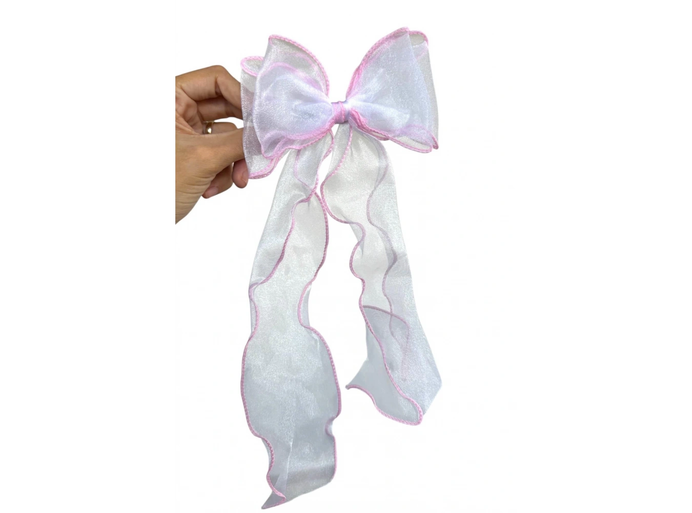 Pembe Renk Kurdele Figürlü Otomat Toka