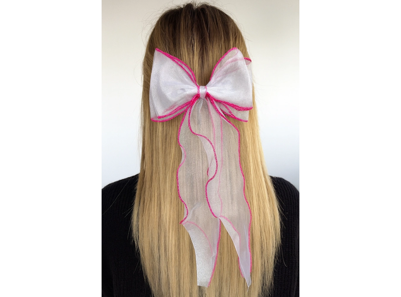 Pembe Renk Kurdele Otomat Toka