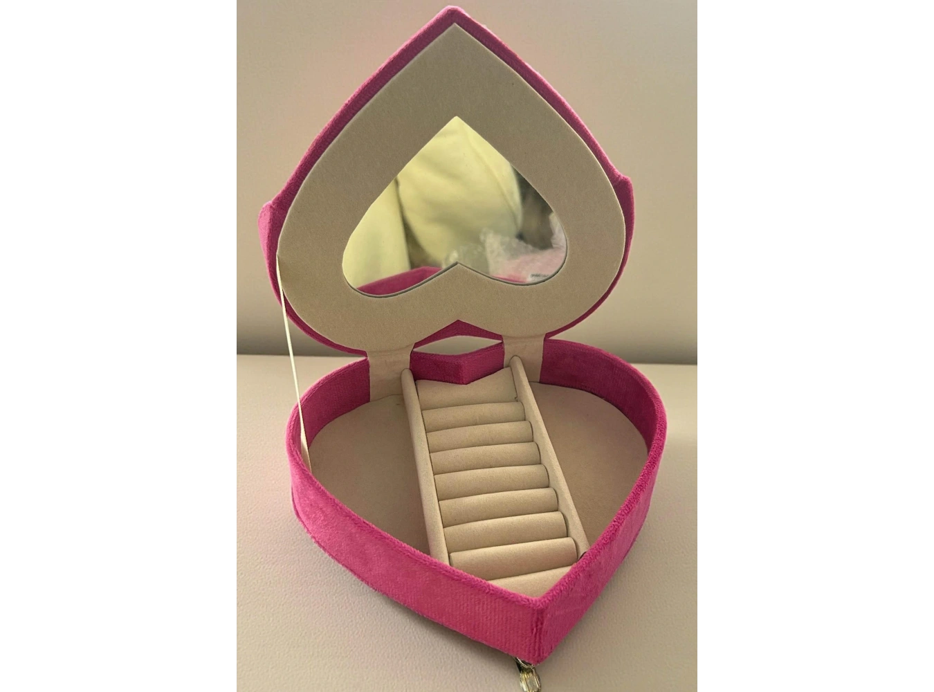 Pembe Renk Oyuncak Bebek Evi Kanepe, Takı Organizeri