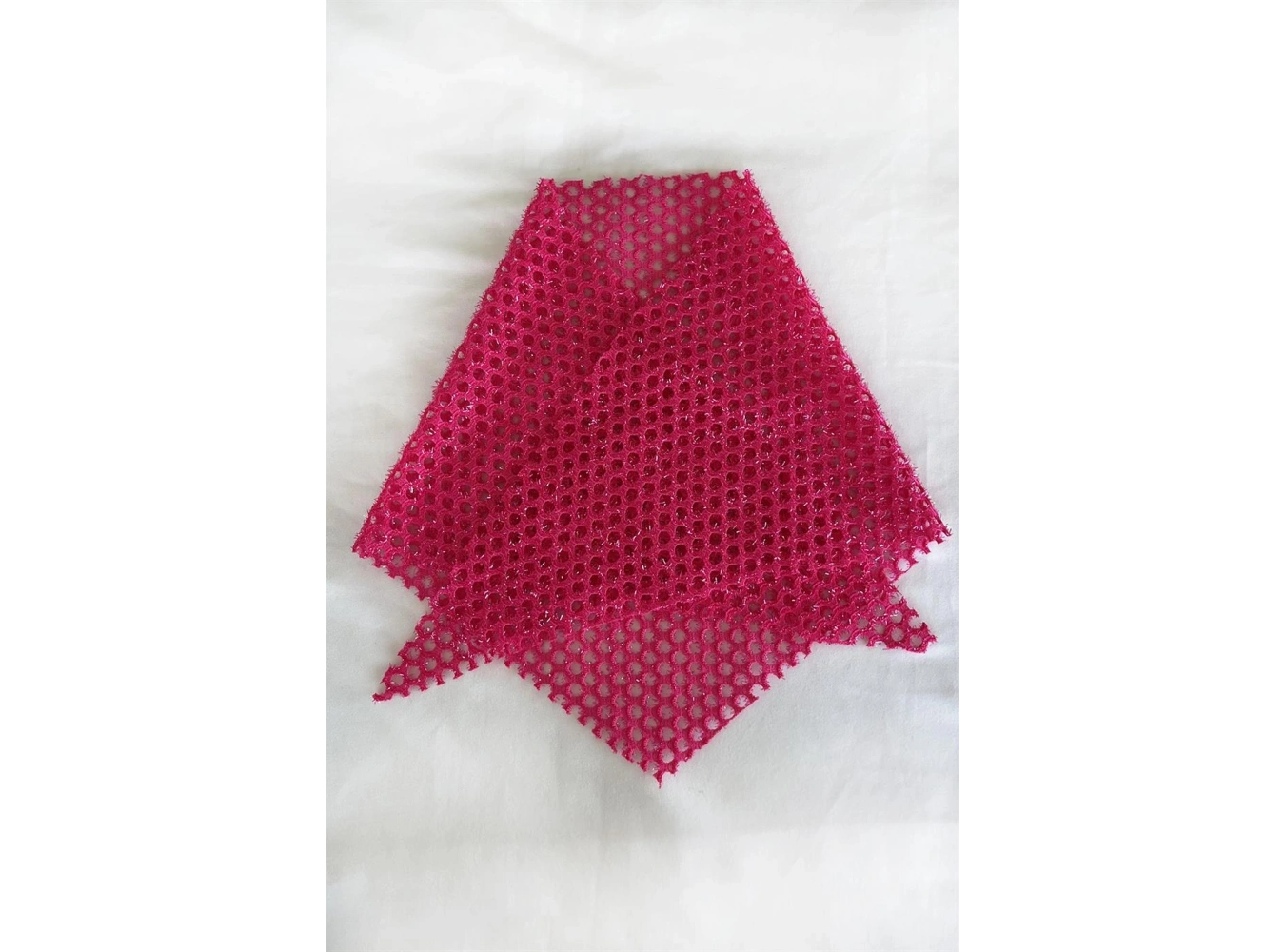 Pembe Renk Simli Fular