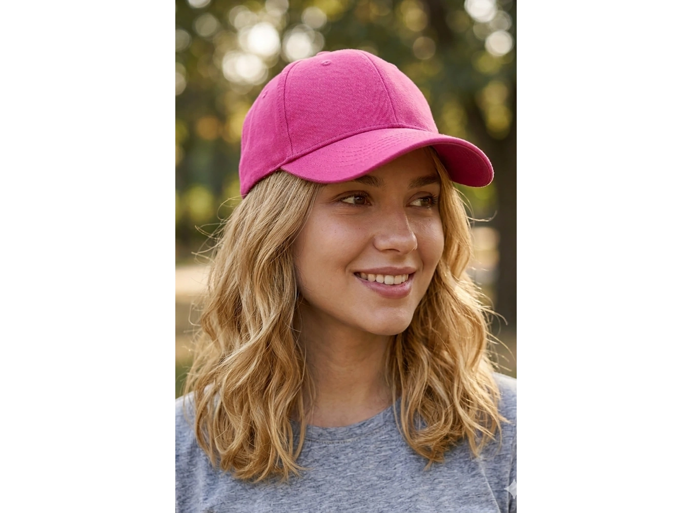 Pembe Renk Unisex Şapka