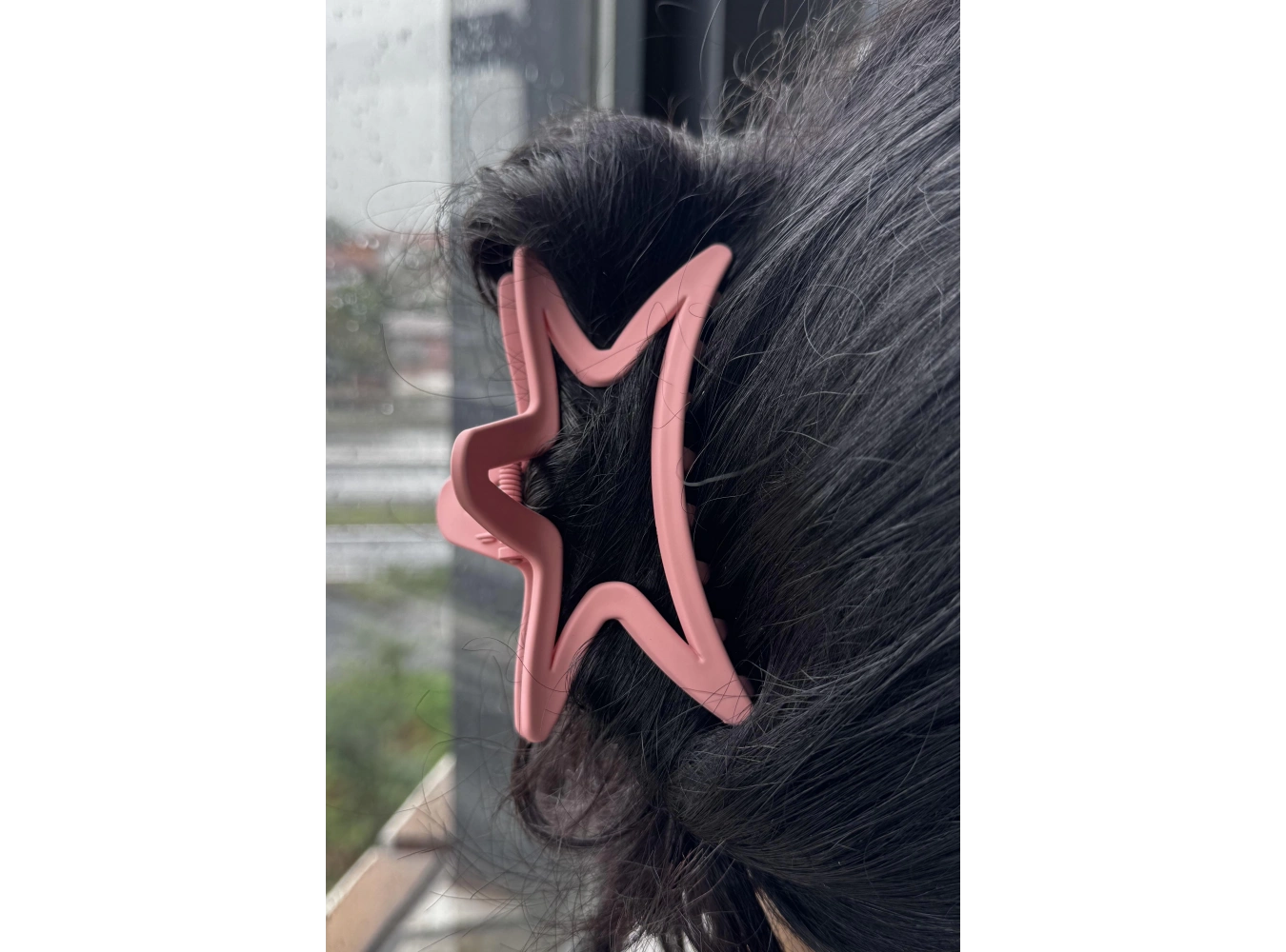 Pembe Renk Yıldız Figürlü Mandal Toka