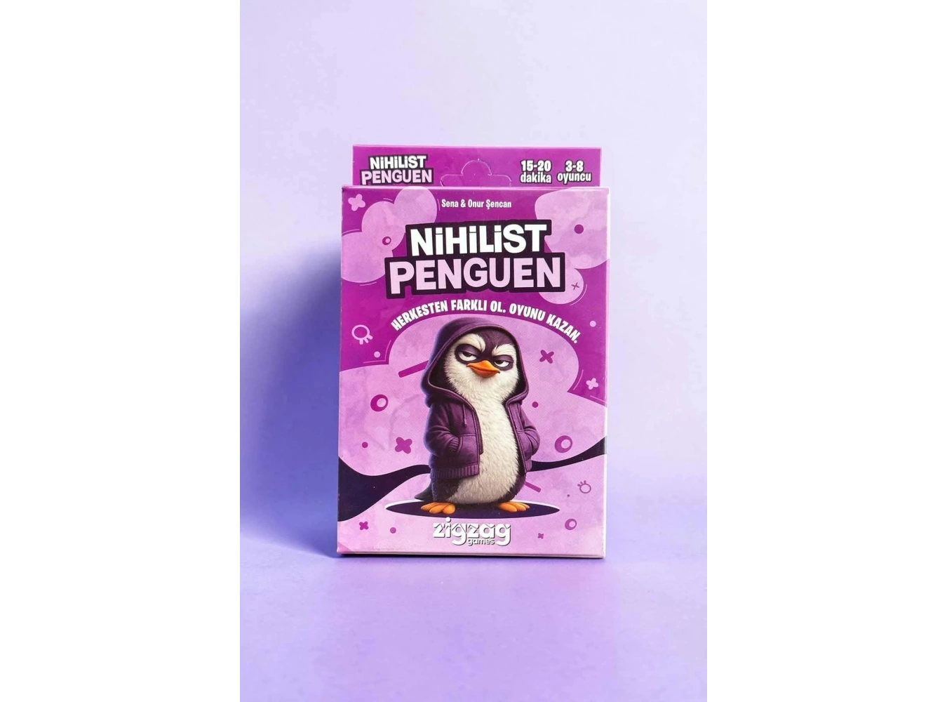 Penguen Soru Cevap Oyunu Eğlence Parti Sevgili- Çift Oyunları Kart Oyunu