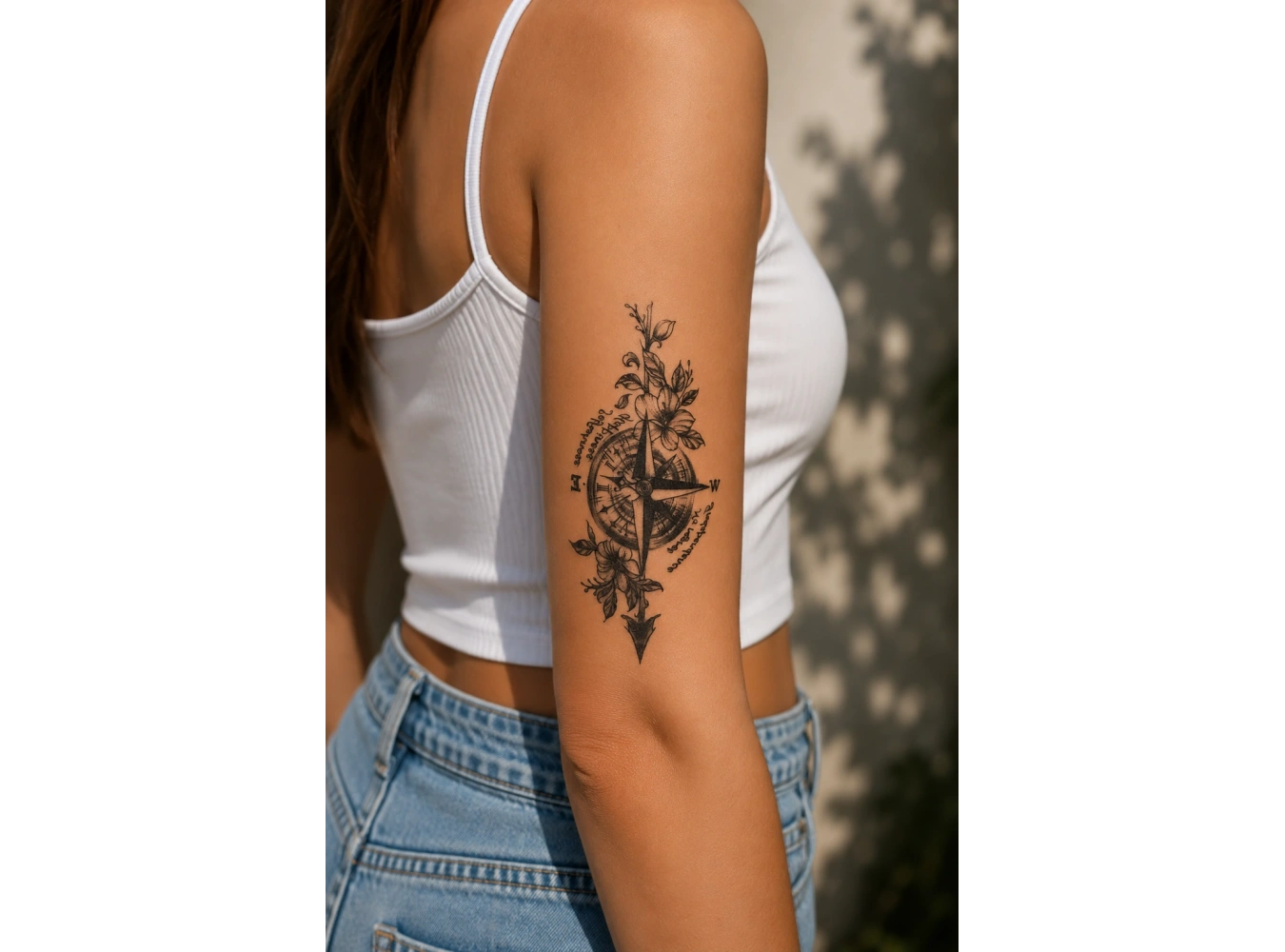 Pusula Geçici Dövme Tattoo