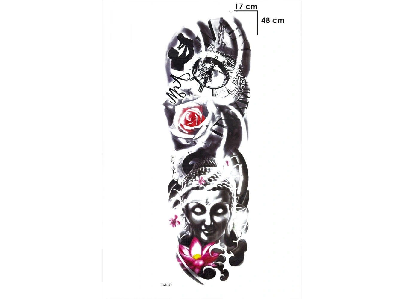 Pusula Kol Geçici Dövme Tattoo