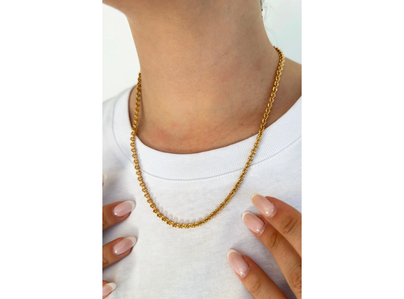 Rose Gold Renk Zincir Kolye