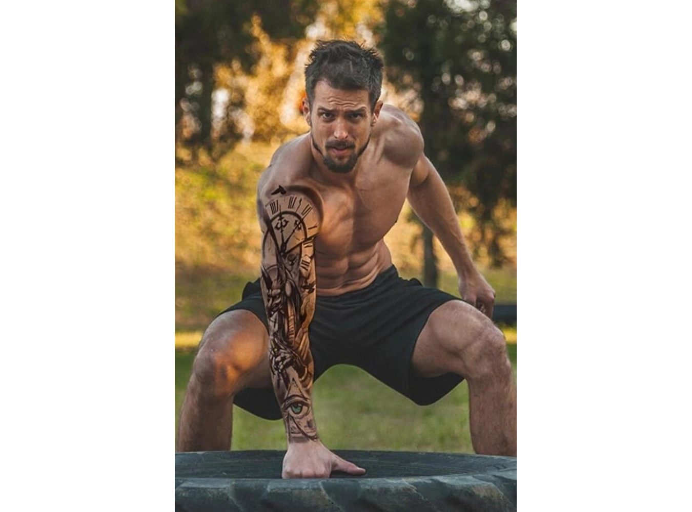 Saat Geçici Dövme Tattoo