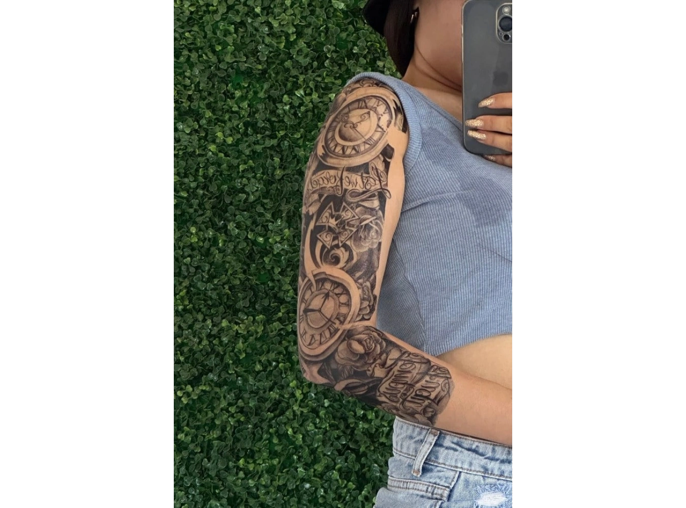 Saat Kol Dövme Geçici Tattoo
