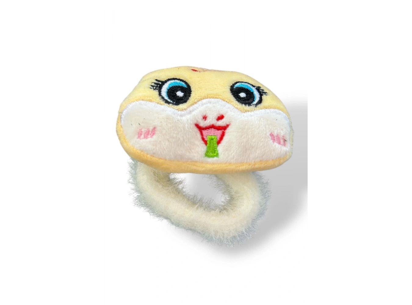 Sarı Renk Ayıcık Figürlü Peluş Simit Toka