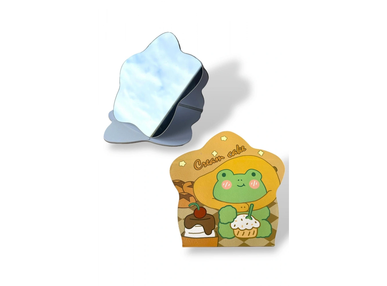 Sarı Renk Karışık Figürlü Masa Aynası