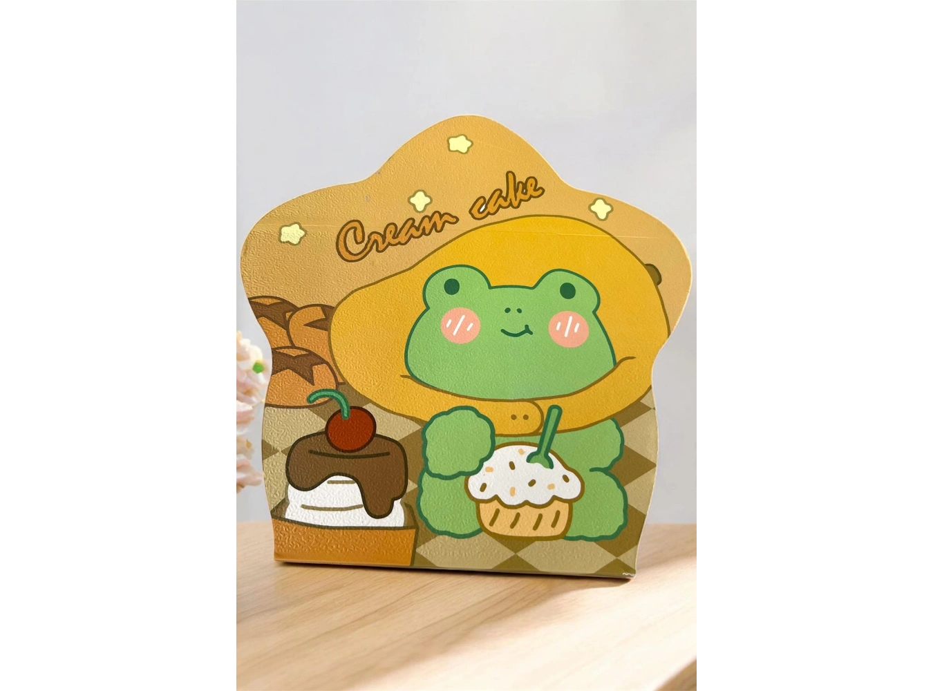 Sarı Renk Karışık Figürlü Masa Aynası