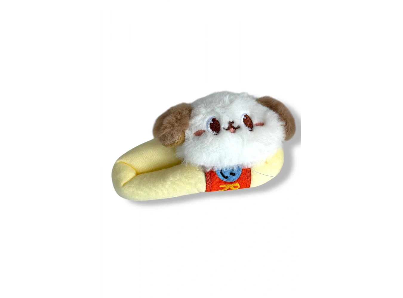 Sarı Renk Köpek Figürlü Yan Toka