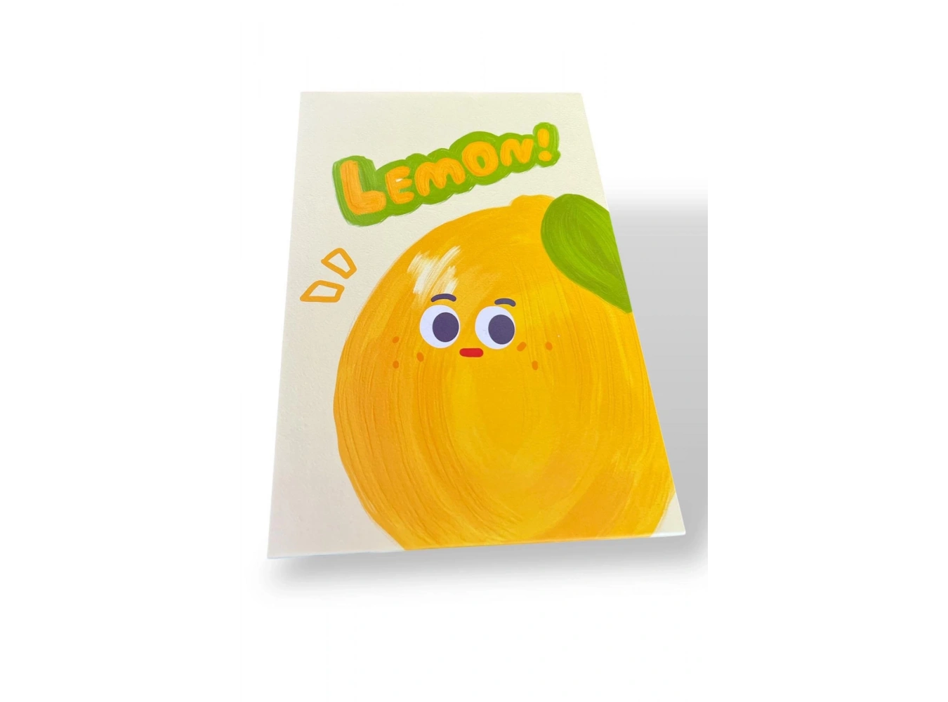 Sarı Renk Limon Figürlü Masa Aynası