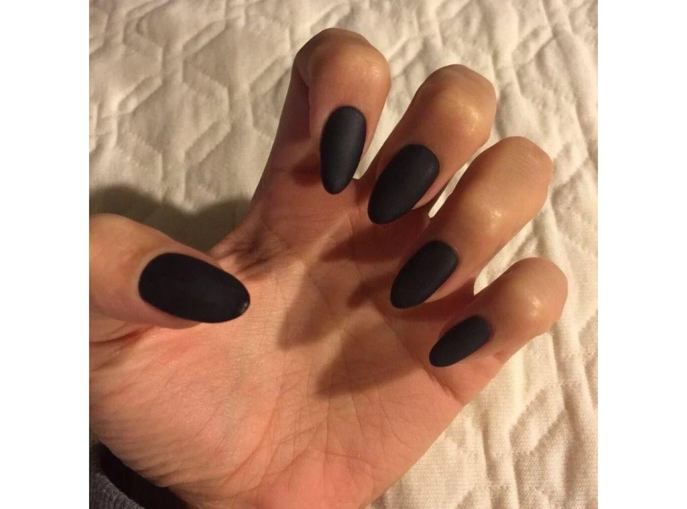 Siyah Renk 24lü Takma Tırnak Seti