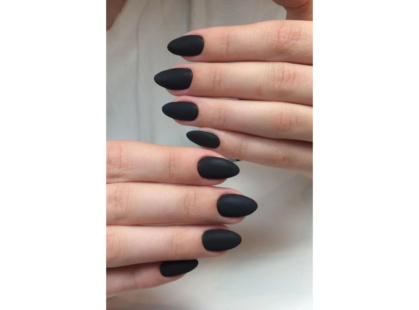 Siyah Renk 24lü Takma Tırnak Seti