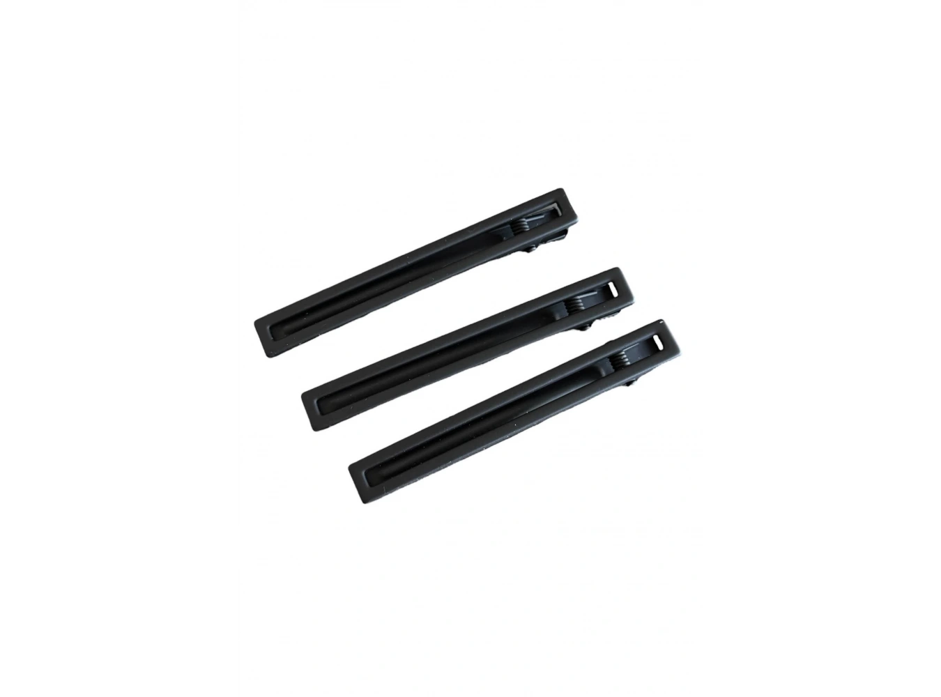 Siyah Renk 3lü Yan Toka Set