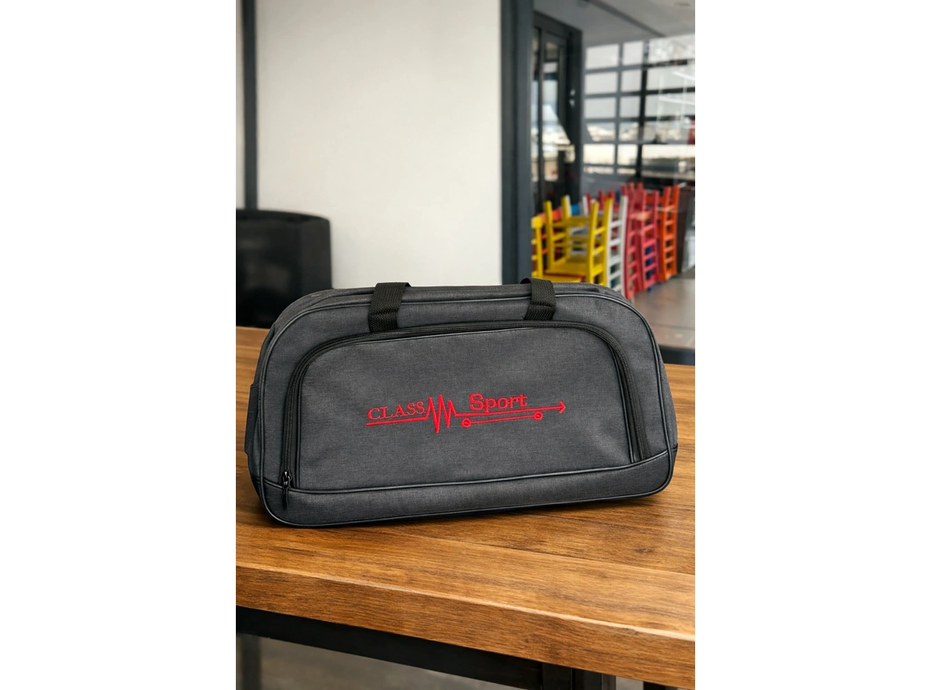 Siyah Renk Büyük Boy El Çantası/ Seyahat Çantası