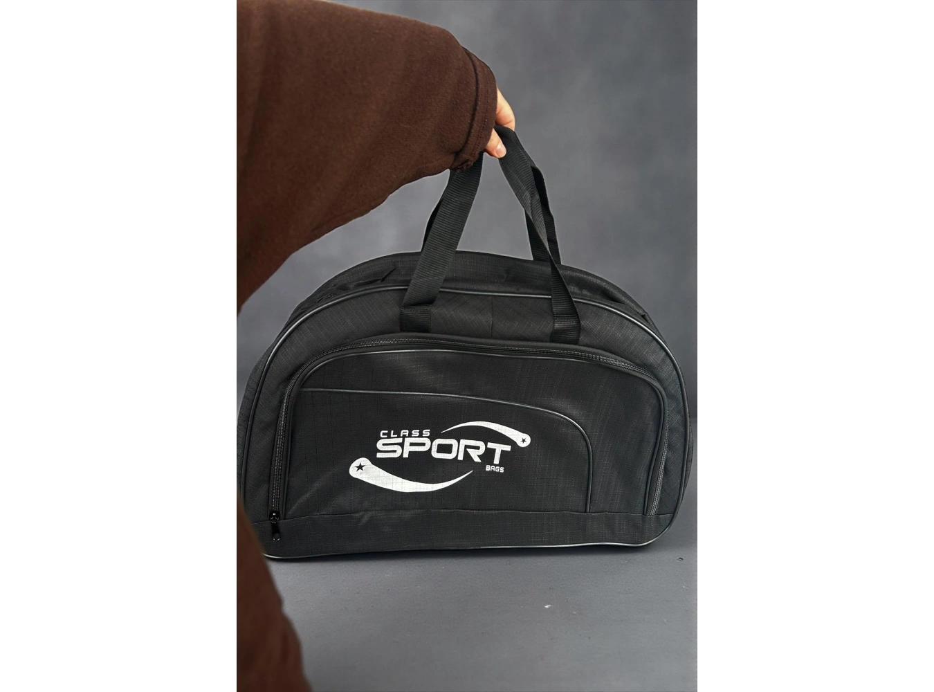 Siyah Renk Büyük Boy El Çantası/ Seyahat Çantası