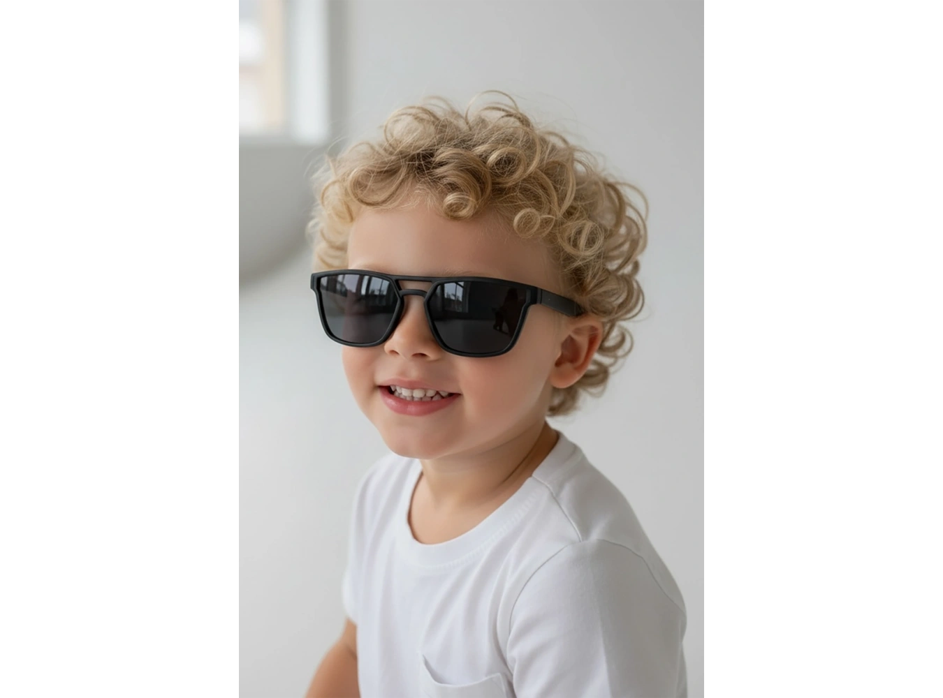 Siyah Renk Çocuk Güneş Gözlük