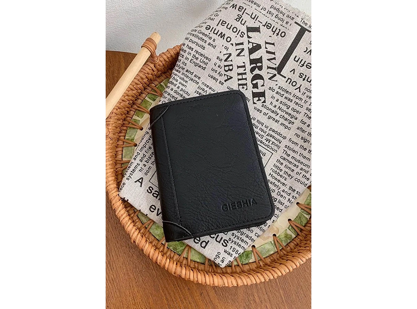 Siyah Renk Cüzdan/Kartlık