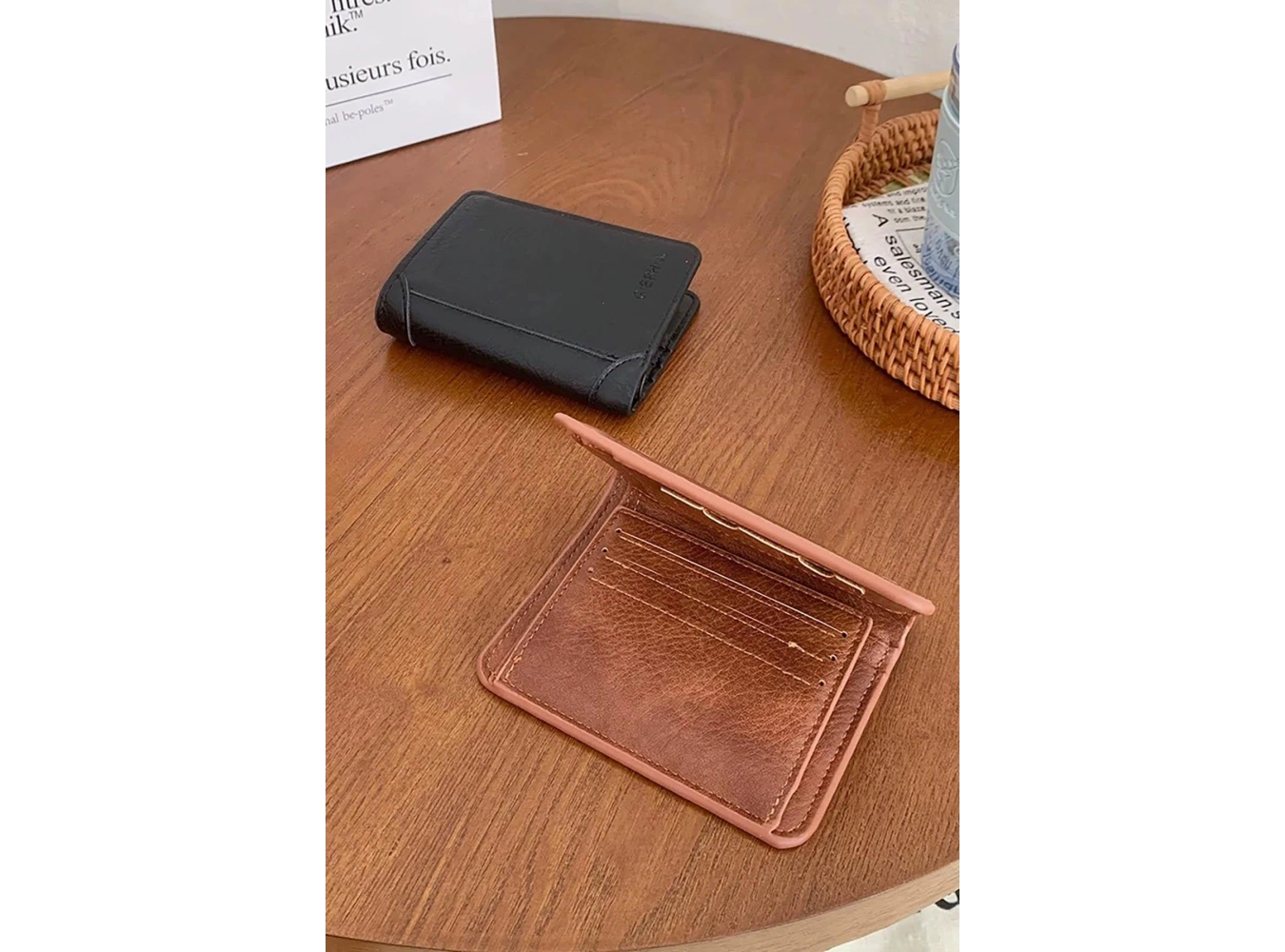 Siyah Renk Cüzdan/Kartlık