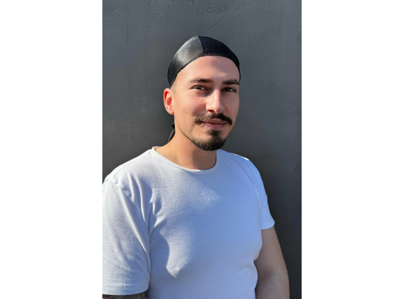 Siyah Renk Durag Bandana