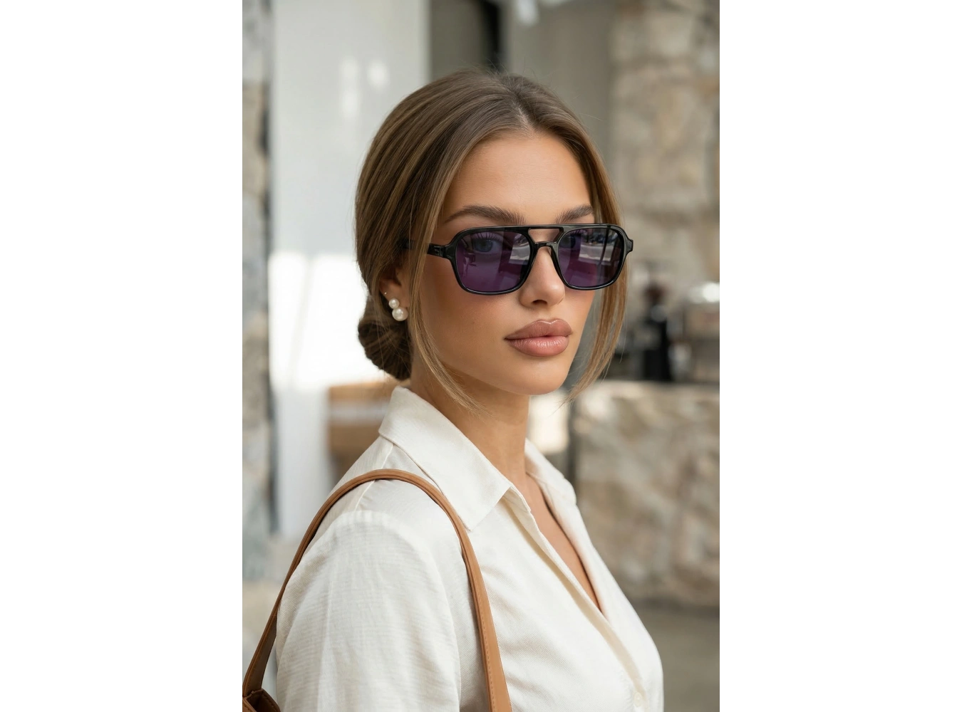 Siyah Renk Kadın Güneş Gözlük