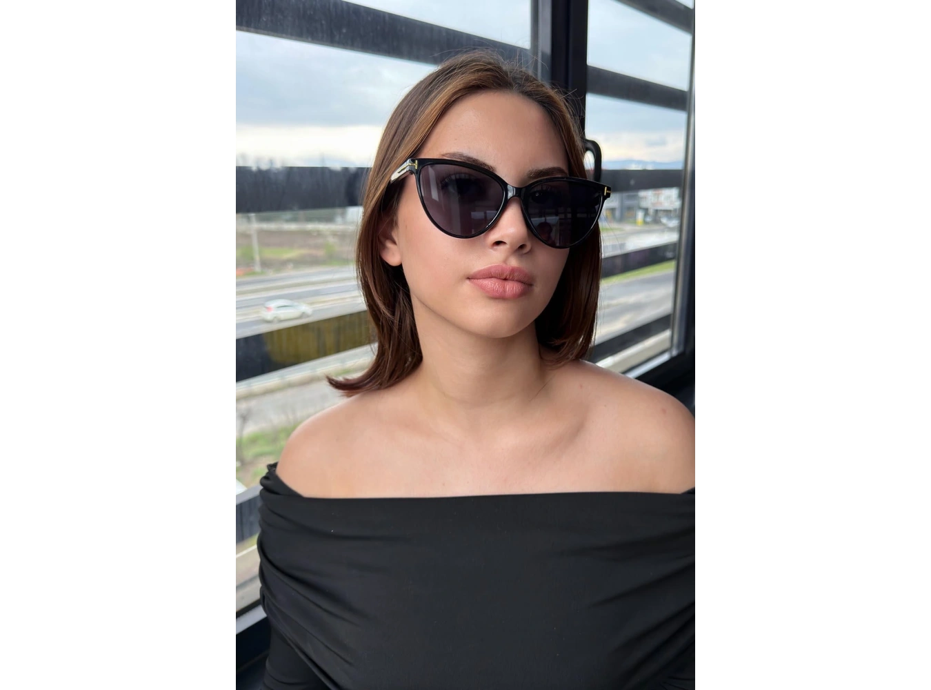 Siyah Renk Kadın Güneş Gözlük