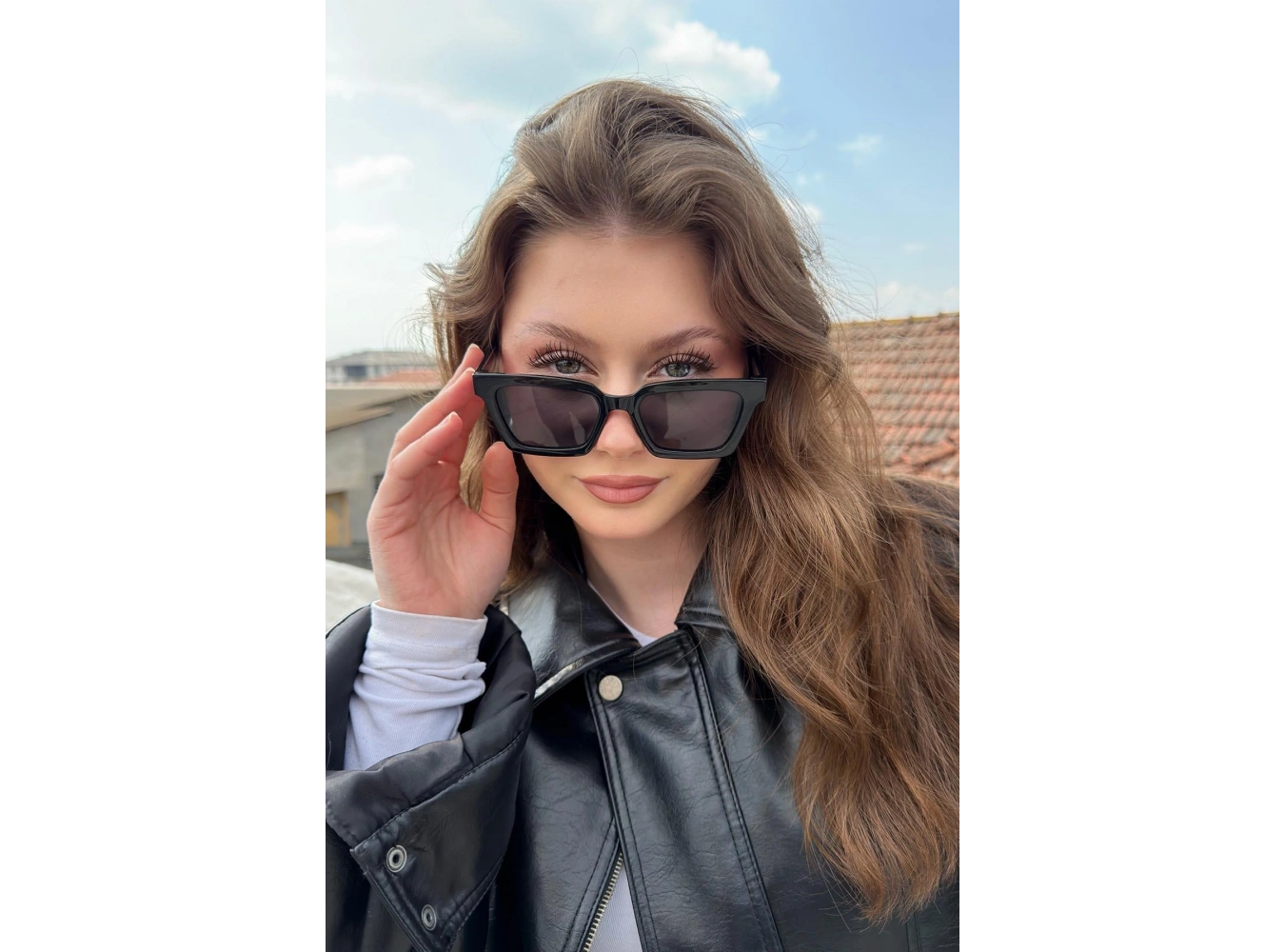 Siyah Renk Kadın Güneş Gözlük