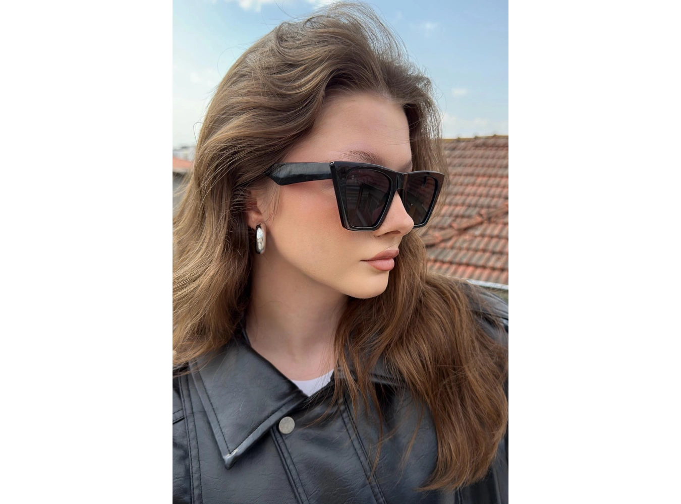 Siyah Renk Kadın Güneş Gözlük