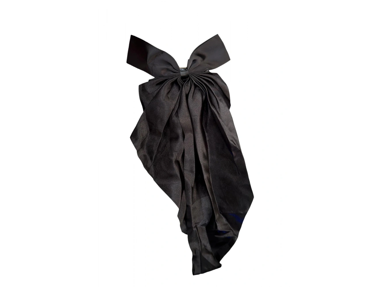 Siyah Renk Kurdele Pens Toka