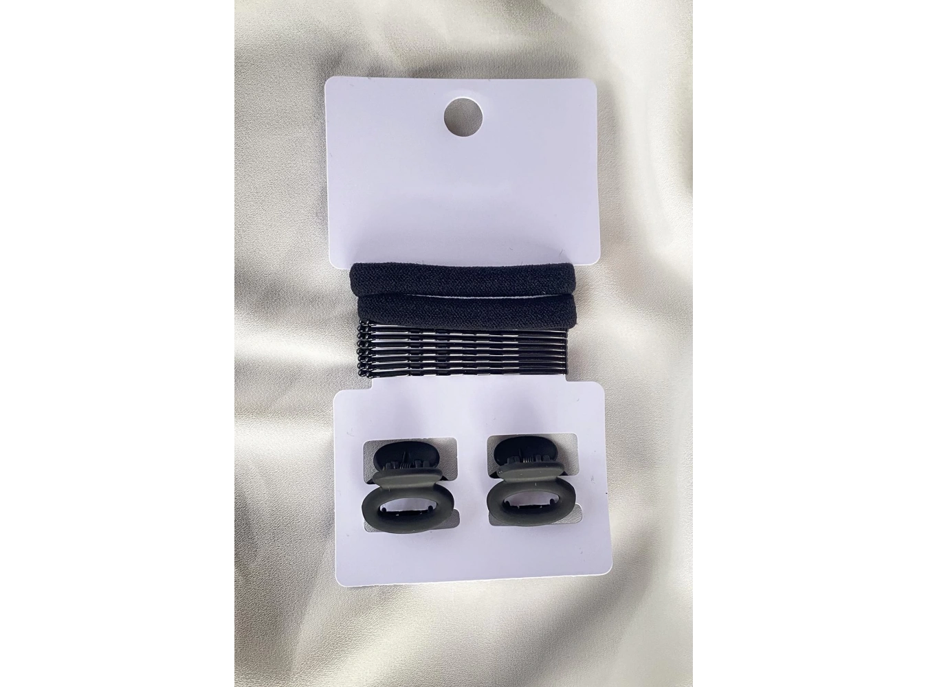 Siyah Renk Lastik Mandal Toka Set