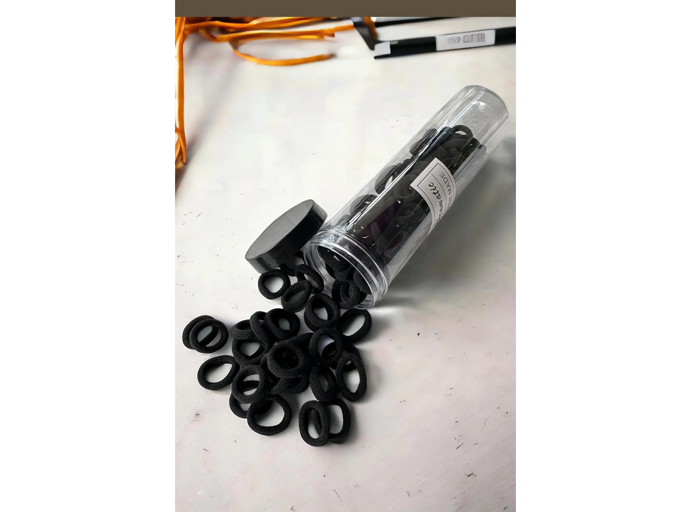 Siyah Renk Lastik Toka Set