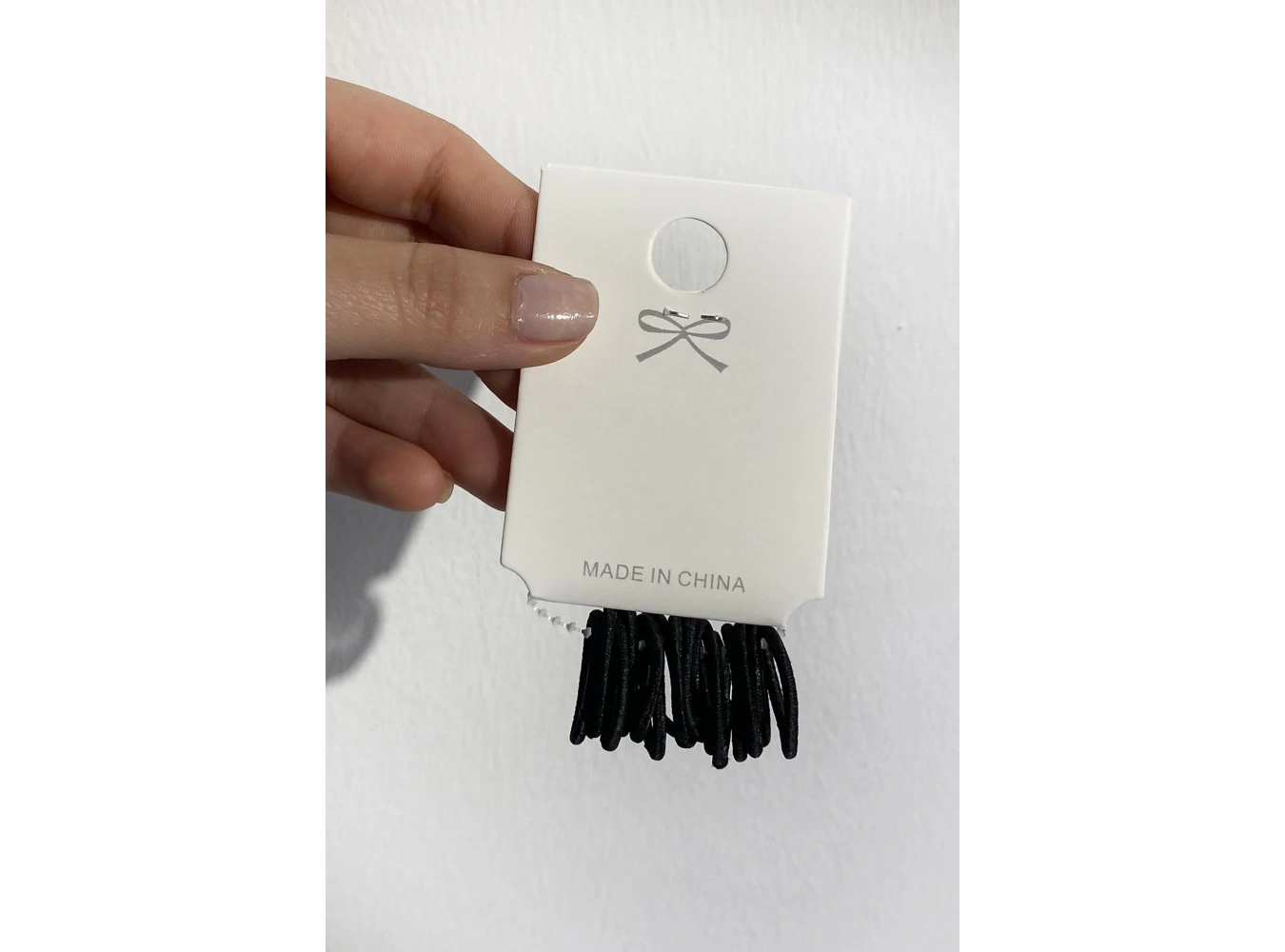 Siyah Renk Lastik Toka Set (Küçük Boy)