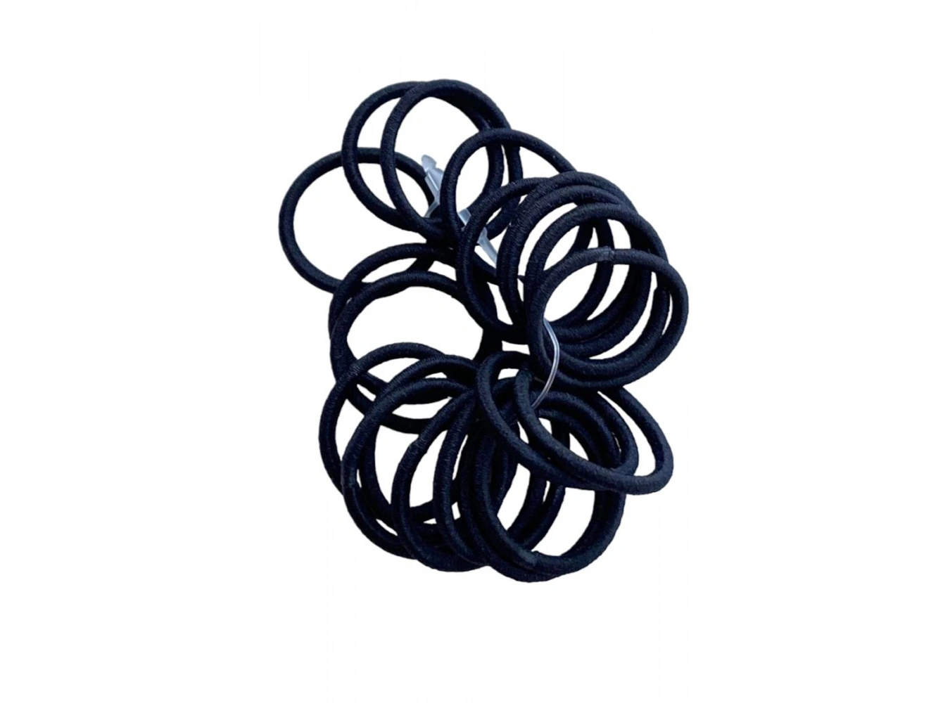 Siyah Renk Lastik Toka Set (Küçük Boy)