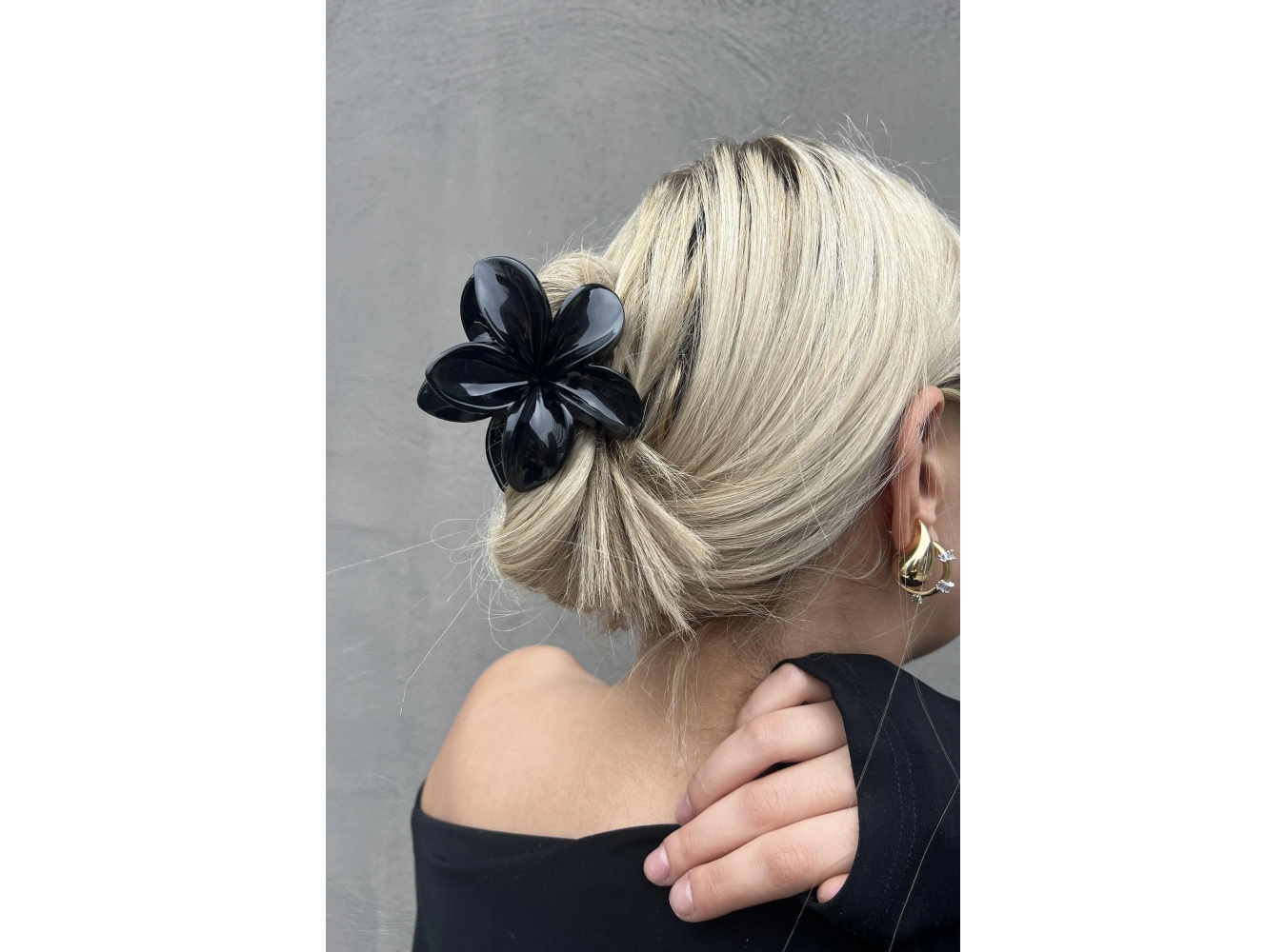 Siyah Renk Lotus Mandal Toka