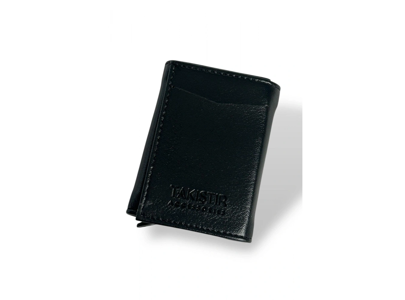 Siyah Renk Otomatik Cüzdan/Kartlık
