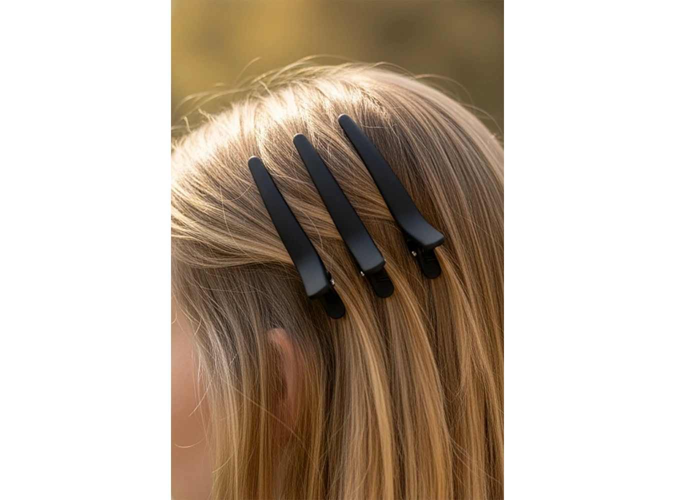 3lü Siyah Renk Pens Toka