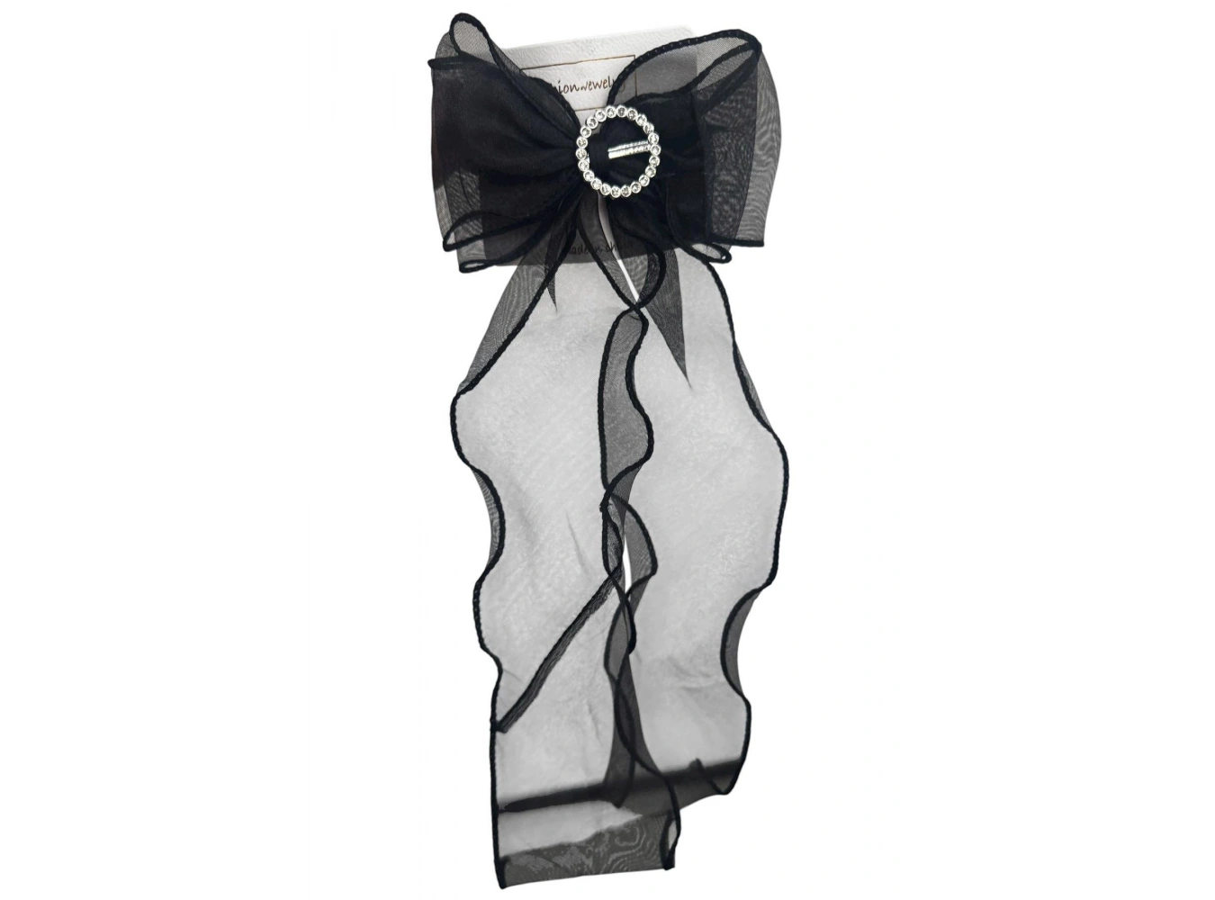 Siyah Renk Taş Detaylı Otomat Toka