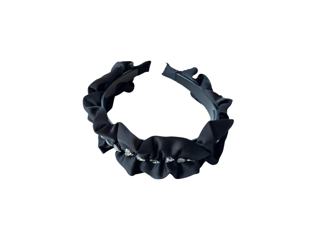 Siyah Renk Taş Detaylı Taç