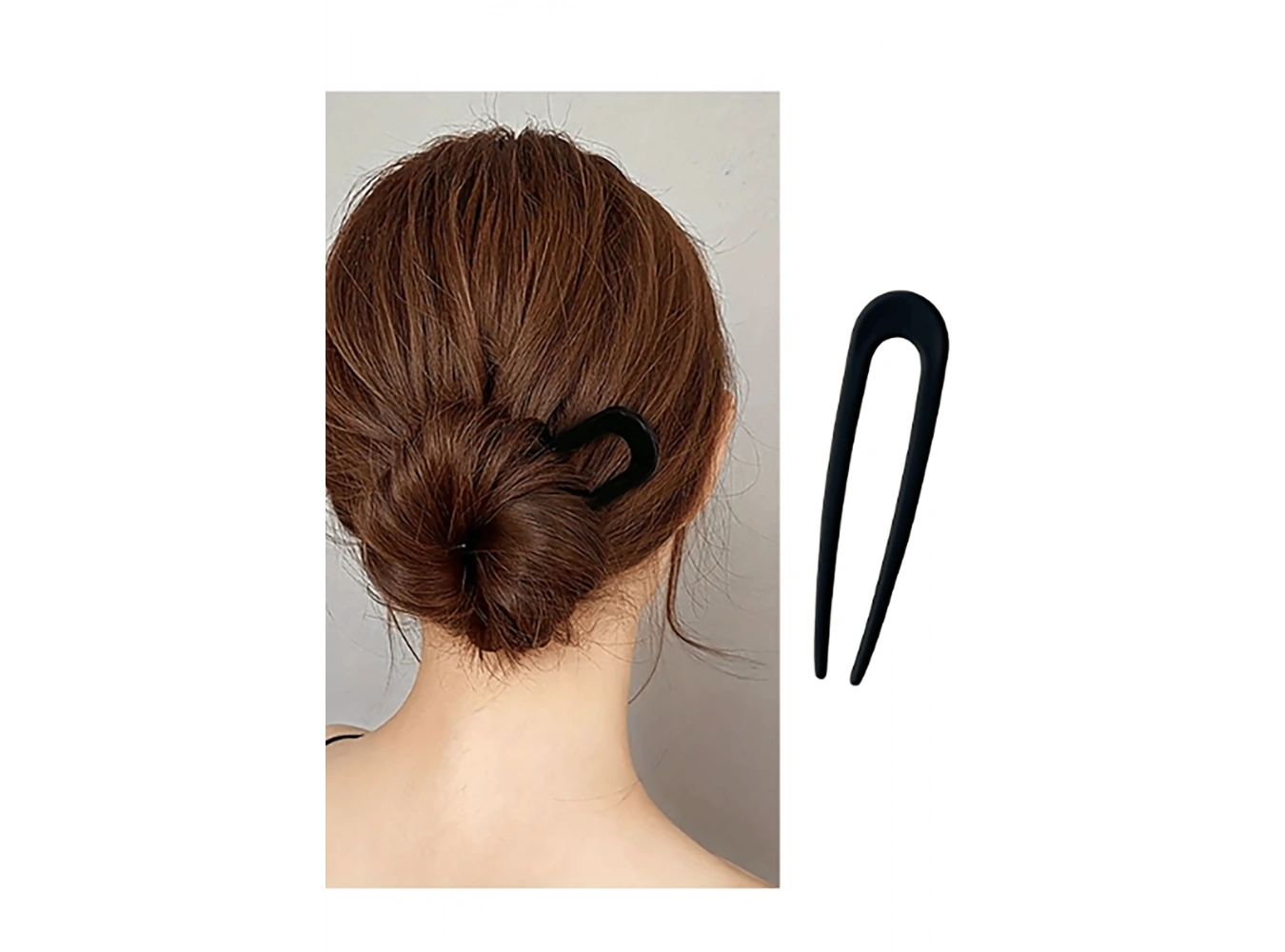 Siyah Renk Topuz Tokası