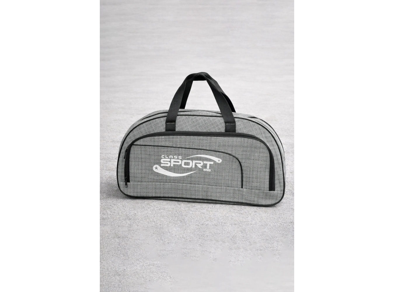 Siyah Ve Beyaz Renk Büyük Boy El Çantası/ Seyahat Çantası