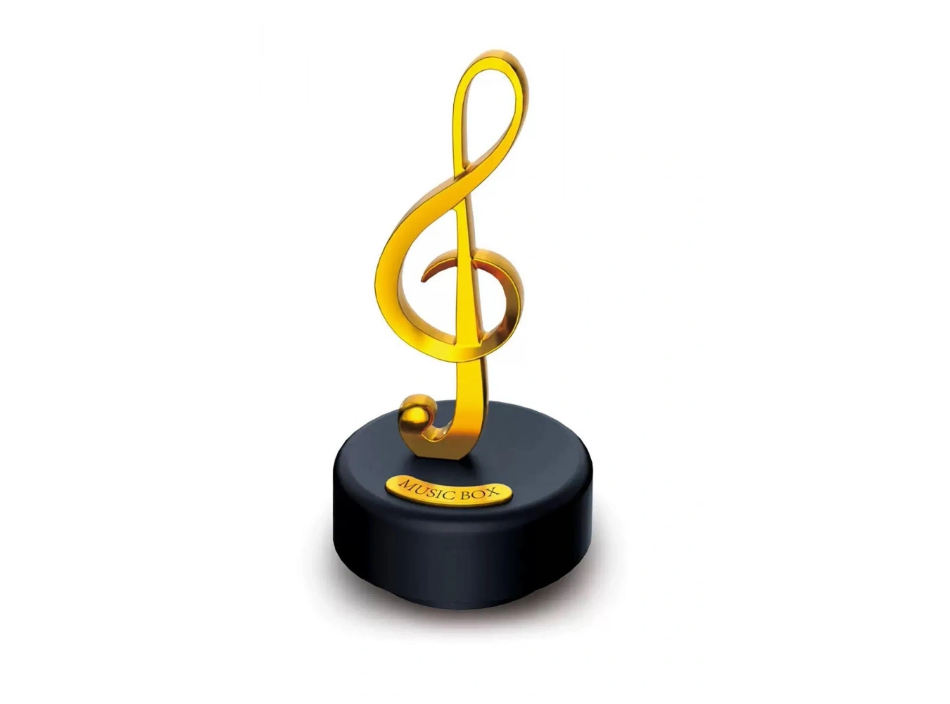 Sol Anahtar Figürlü Hareketli Müzik Kutusu