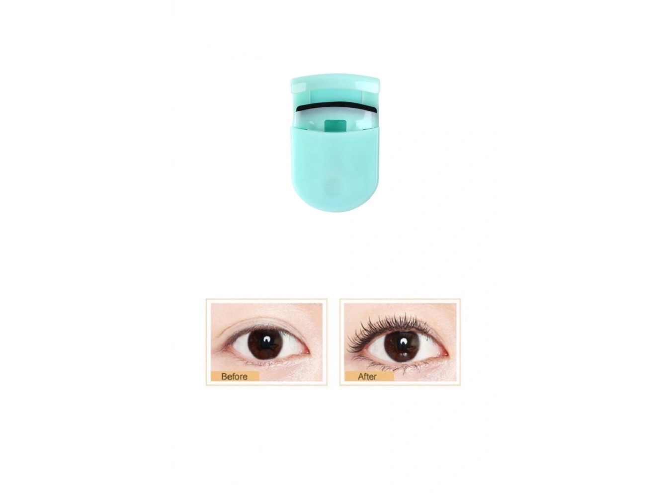 Su Yeşil Renk Kirpik Kıvırıcı/ Kirpik Kıvırma Aparatı