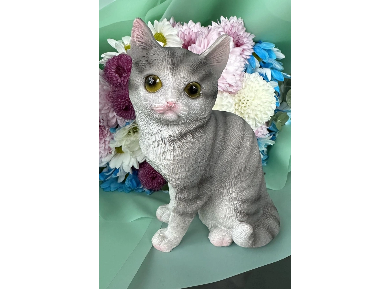 Süs Eşyası Kedi Figürlü Biblo