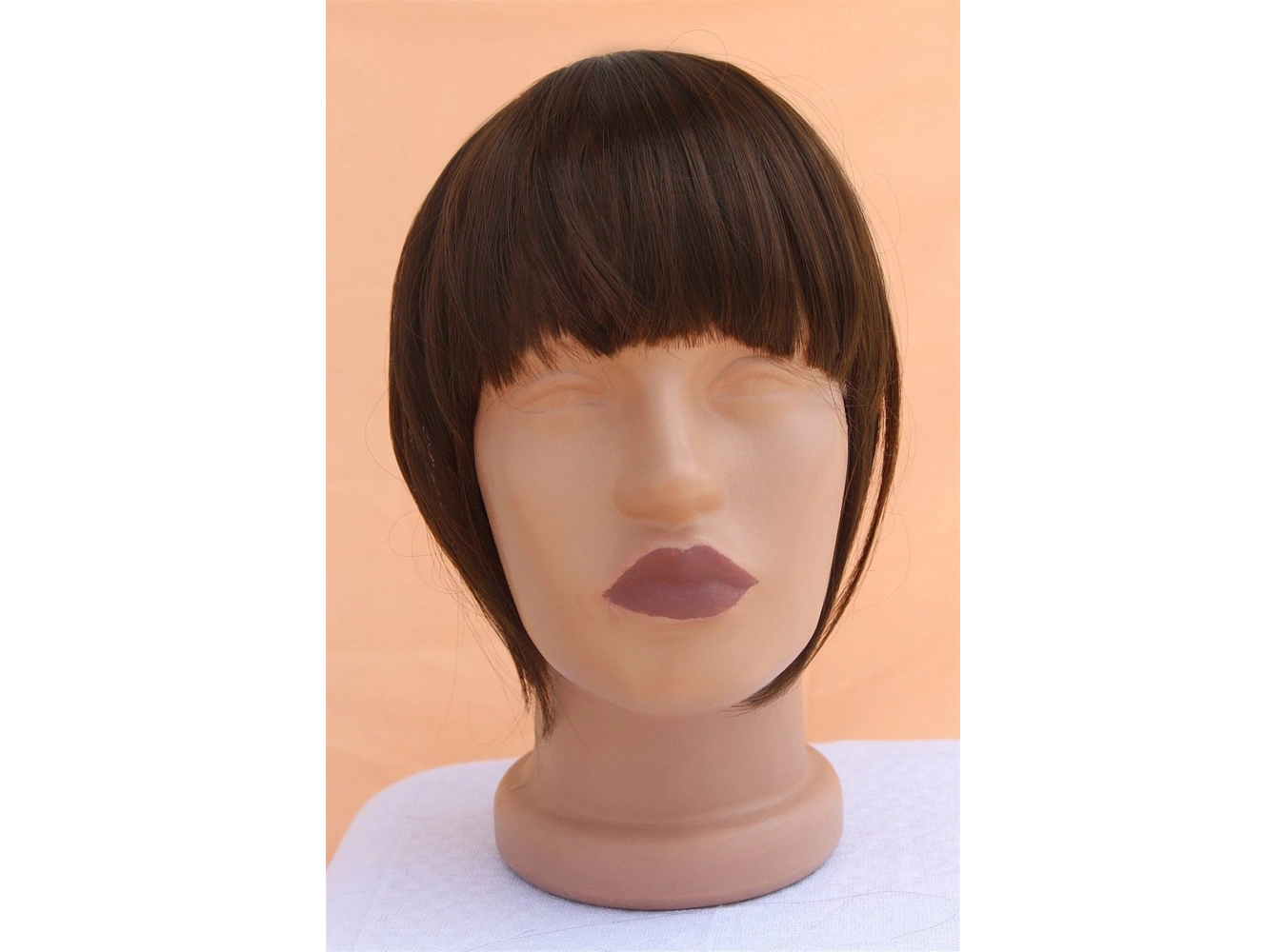 Takma Kahkül - Koyu Kahve Bronze Balyaj - M2/30# - Uzun Kenarlı