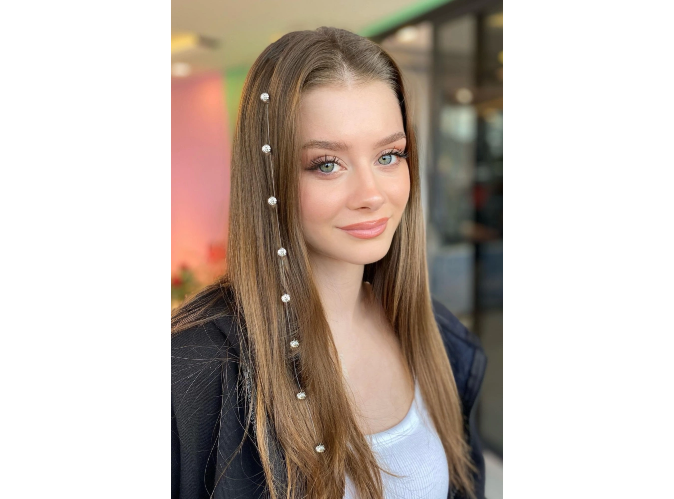 Taş Detaylı Çıtçıtlı Saç Aksesuarı